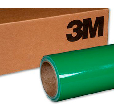 3M® Car Wrap 2080-G46, Gloss, Kelly Green, 1.52 x 22.86M, 1 rollo / caja