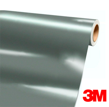 3M® Car Wrap 2080-G251, Gloss, Sterling Silver, 1.52 x 22.86M, 1 rollo / caja