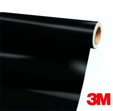 3M® Car Wrap 2080-S12, Satin, Black, 1.52 x 22.86M, 1 rollo / caja