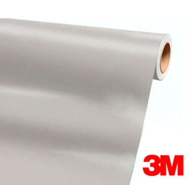 3M® Car Wrap 2080-S120, Satin, White Aluminum, 1.52 x 22.86M, 1 rollo / caja
