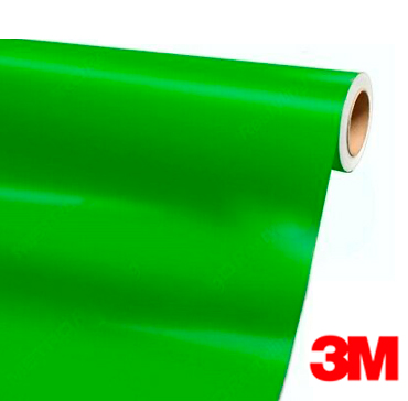 3M® Car Wrap 2080-S196, Satin, Apple Green, 1.52 x 22.86M, 1 rollo / caja