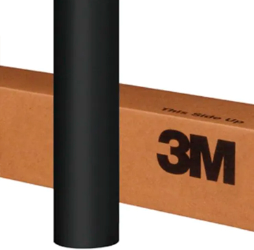 3M® Car Wrap 2080-M22, Matte, Deep Black, 1.52 x 22.86M, 1 rollo / caja