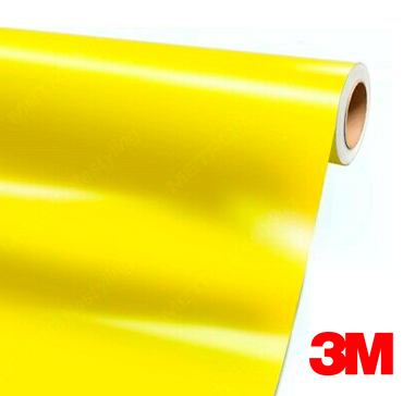 3M® Car Wrap 2080-G55, Gloss, Lucid Yellow, 1.52 x 22.86M, 1 rollo / caja