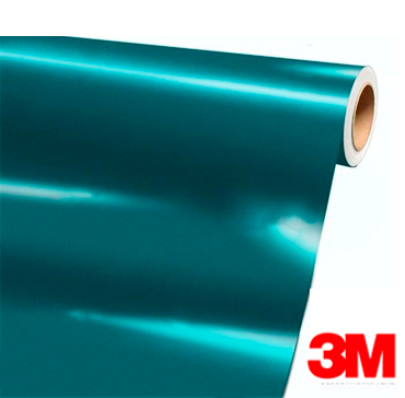3M® Car Wrap 2080-G356, Gloss, Atomic Teal, 1.52 x 22.86M, 1 rollo / caja