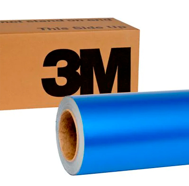 3M® Car Wrap 2080-S347, Satin, Perfect Blue, 1.52 x 22.86M, 1 rollo / caja