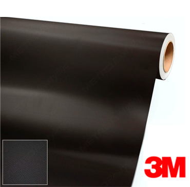 3M® Car Wrap 2080-MX12, Texture, Matrix Black, 1.52 x 22.86M, 1 rollo / caja
