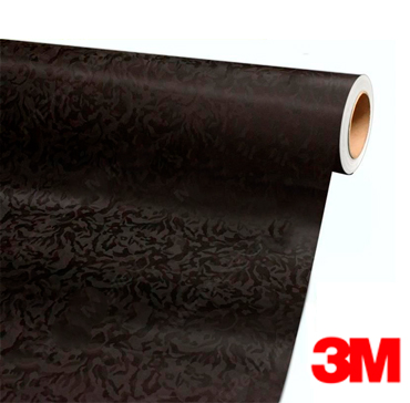 3M® Car Wrap 2080-SB12, Texture, Shadow Black, 1.52 x 22.86M, 1 rollo / caja