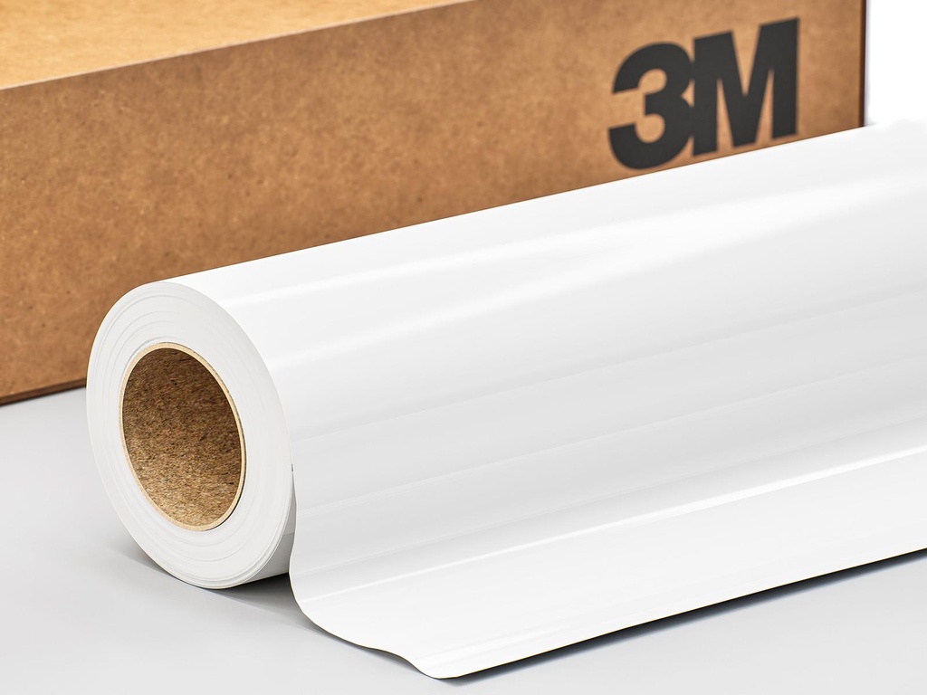 3M™ Wrap Film 2080-HG10, High Gloss White (HG10), 1524 mm x 22.86 m