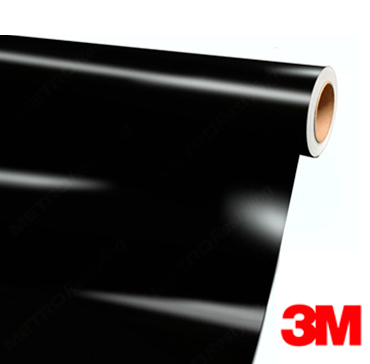 [UU012639470] 3M® Car Wrap 2080-G12, Gloss, Black, 1.52 x 22.86M, 1 rollo / caja