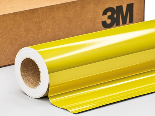 [UU012764112] 3M™ Wrap Film 2080-HG15 HG BRIGHT YELLOW, 152 m x 22.86 m